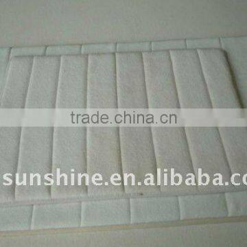 Microfiber memory foam bathroom supplies,bathroom rug,kids bathroom sets