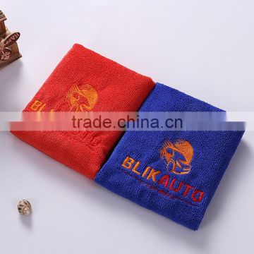 Custom embroidered logo 100% cotton sport towel