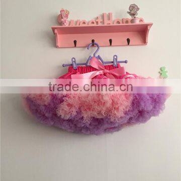 MOQ 1PCS Wine Color Puffy Skirts Gilrs Boutique Clothing photo-2