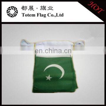 Pakistan Banner Fabric / Pakistan Bunting Flags