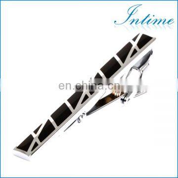 2014 metal enamel cufflink and tie clip set(035)