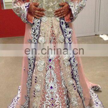 Muslim Bridal Load Crystal Moroccan Takchita 2016