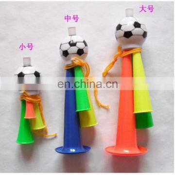 Cheering props plastic toy funny fan horn