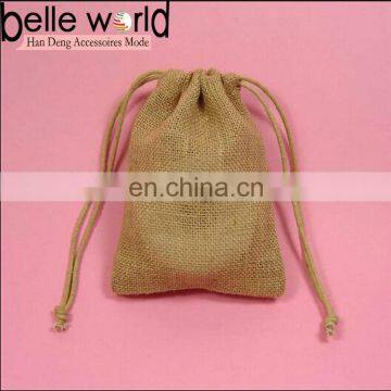 Wholesale Fashion Colorful Burlap Jute Pouches for Promotion