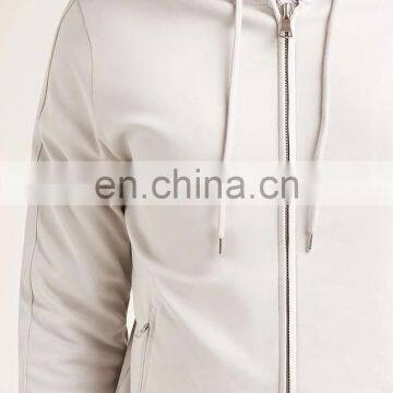 Wholesale Sports Style Casual Plain Blank Zip Up Hoodies For Men photo-4