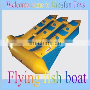 2014 inflatable flying fish towable for adult /flying fish ride