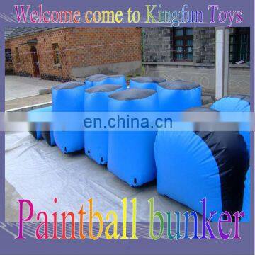 New arrival inflatable paintball bunkers for sale