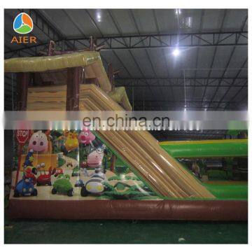 2017 Aier Funny Style Attractive Outdoor Inflatable Bouncer/inflatable Trampoline/inflatable Slide for Kids photo-3