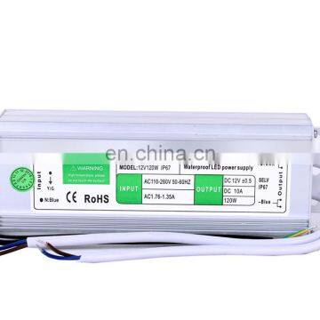 LED Power Indicator Waterproof LED Switching Power 12V 120W Constant Current