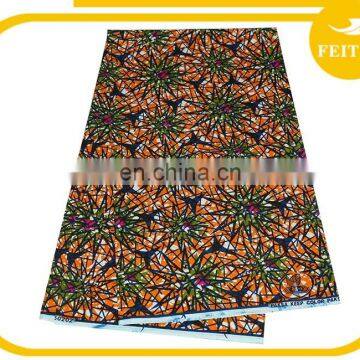 China factory low price wax print fabric african/ 100%cotton real wax fabric feitex fabric