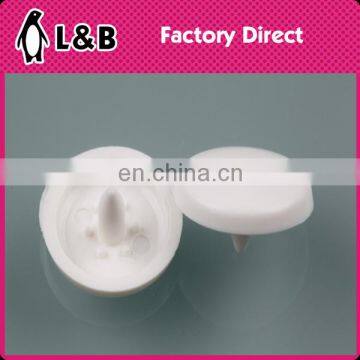 High Quality PP Plastic Resin Snap Button Dyeable Snap Button