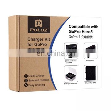 new products Wholesale Drop Shipping 10 in 1for AHDBT-501 3.85V 1220mAh Battery + for AHDBT-501 3-channel Battery Charger