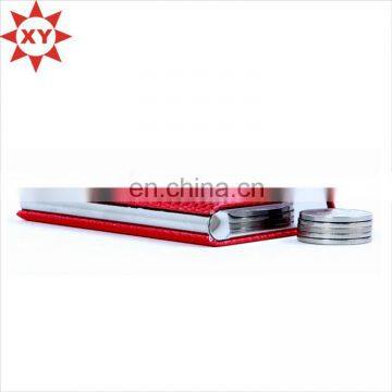 Custom Red Black PU Sim Card Holder photo-2