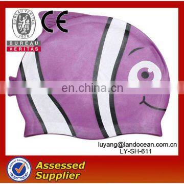 Fashionable Fish Caps For Swimming Pool