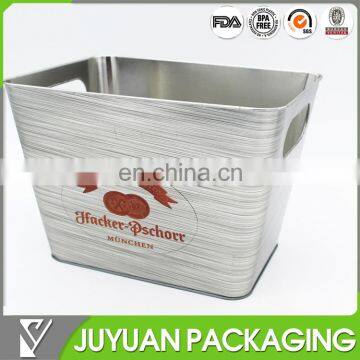 large standing walmart tin ice bucket with special offer