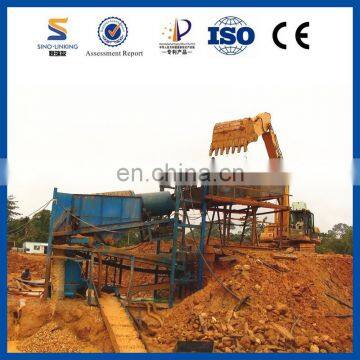 Heavy Duty Gold Mining Plant Equipment With Artificial Grass Carpet photo-3