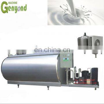 Direct milk cooling tank with refrigerating unit and SANYO compressor