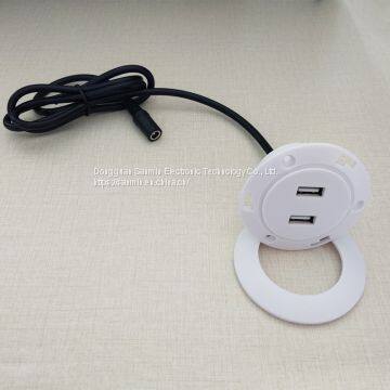 Sofa Charger Dual USB Charger Furniture Hardware USB Charger Socket Accessories Cinema Chair photo-4