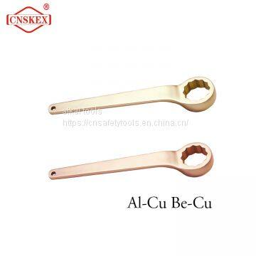 Wrench Single Box Offset non sparking Aluminum bronze 22mm