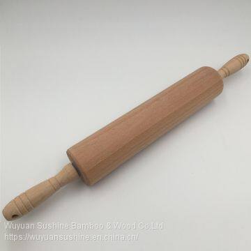 Деревянный валик для теста, изготовленный из бука