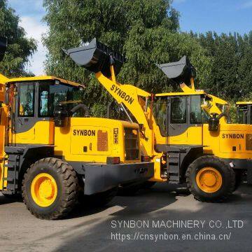 SYNBON SY936 Front shovel wheel loader, a variety of auxiliary tools, simple operation, wide application