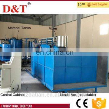 Semi-auto operation foam machine for polyurethane sponge mattress foaming machine