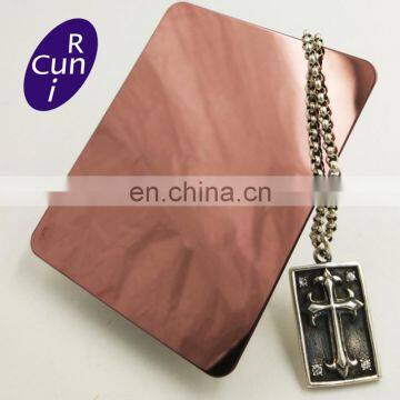 Pvd Purple Color Mirror ASTM A240 Tp304 9 Stainless Steel Plate for Pressure Cooker photo-4