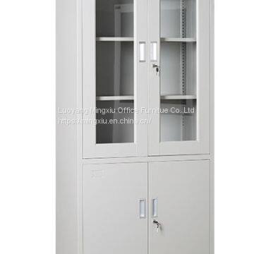 Office Furniture Metal Filing Cabinet Steel Swing Door Storage Cupboard photo-4