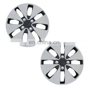 Cool style ABS, PP black and white 13 inch color car cover cheap wheel covers