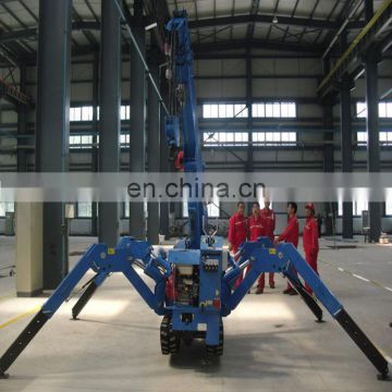 3.0 t Mini Spider Crane with Crawler Moving for Building