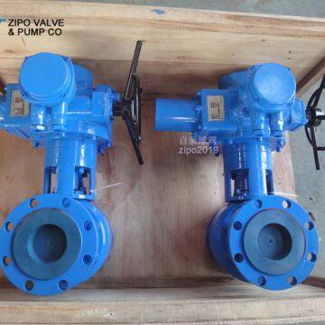 API6D Remote Automatic Electric or Motor Operated Control Trunnion Mounted Ball Valve photo-3