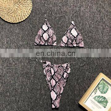 Bikini Sexy Thong Micro Bikini String Transparent Swimsuit Women Solid Separate Brazilian Bikini Swimwear Women's Biquini