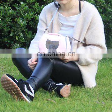 Hamster Accessories Carrier Travel Bag Small Animal Breathable Detachable Strap Zippered Single Shoulder Bags Cage For A Hamster photo-3