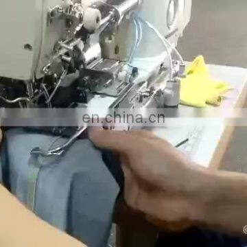 computer hemming sewing machine with thread trimmer for jeans