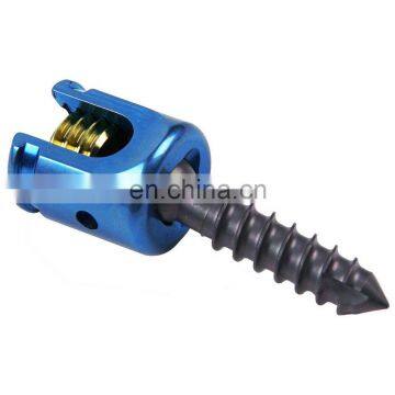 High Quality Orthopedic Surgical Implants Spinal Titanium Polyaxial Pedicle Screw For Posterior Cervical Fixation System photo-2