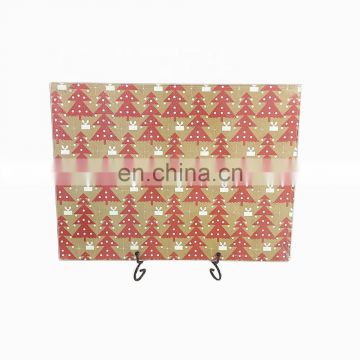 Merry Christmas Glass  Chopping Cutting Boards