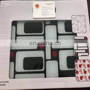 Christmas Month 4mm 8''*10'' 12''*15'' 16''*20'' Customs Made Tempered Glass Cutting Board