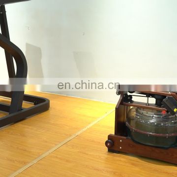 Wooden water rowing machine Factory price Club Water Rower Ash Wood frame water Rowing Machine