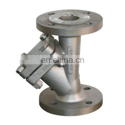 Bundor Stainless Steel y type strainer y strainer factories ss316 Flange End 1.0-1.6Mpa (10-25bar) Y Type Strainer