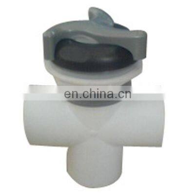PROWAY V2717 PVC Body 3 Way SPA Parts Electric Diverter Valve