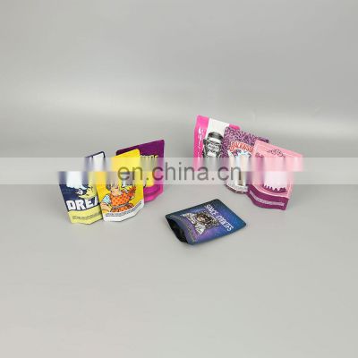 Low MOQ 1000 Stand Up Edible Cookie Gummies Packaging Bags