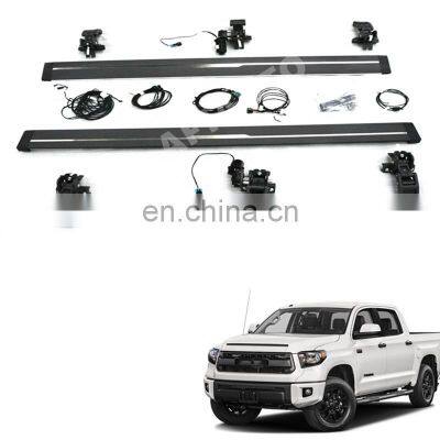 Retractable Electric Motor Side Step Bar Running Board For Tundra 14-20 year Crew Cab