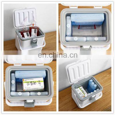 For Blood Transport Cooler Box Keep the Temperature at 2-8 Degree 12-48H, Mini Insulin Medical Transport Cooler Box photo-5