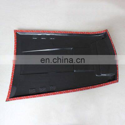 Customized 4x4 Abs Plastic Matte Black Car Hood Bonnet Scoops Cover for Mitsubishi Triton L200 2019 2020 2021 photo-2
