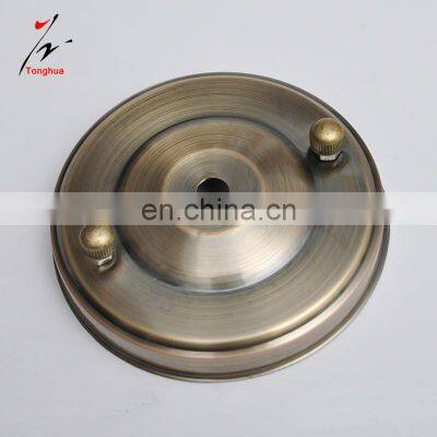 Lighting Accessories 100mm Diameter Round Metal Ceiling Canopy