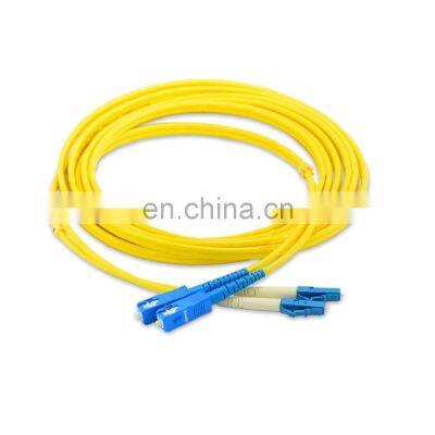 fibra optica SC UPC LC UPC Duplex Single mode G657A G652D Fiber Jumper Fiber Optic Patch cord