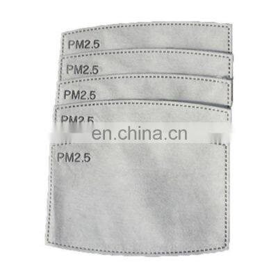 Custom Dustproof Meltblown Cloth 5 Layer Pm2.5 Carbon Face Masking Filters photo-4