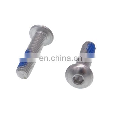 mushroom pentagon star head stainless steel machine screw