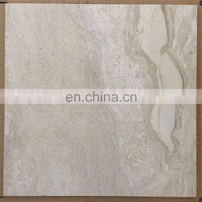 600x600 Light Cream High Glossy Porcelanato Wall Tiles Porcelain Floor Tiles Indoor 3D Ink Jet Marble Floor Tiles photo-3