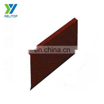 Popular Sand Coated Metal Roof accessories Eaves Flashing